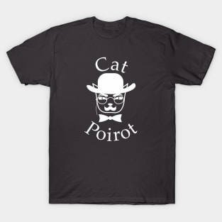 Cat Poirot (white) T-Shirt